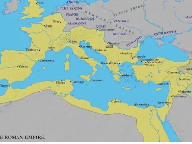 Mapa Rimskog carstva