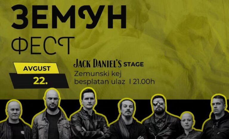 Zemun Fest 2024 nastup grupe S.A.R.S. na Jack Daniel's stage-u