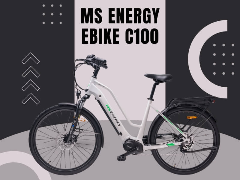 MS ENERGY eBike c100 električni bicikl