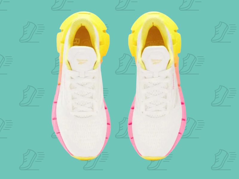 Reebok Nano X2 patike u beloj boji sa žutim i roze detaljima – višenamenske patike za teretanu i funkcionalni trening