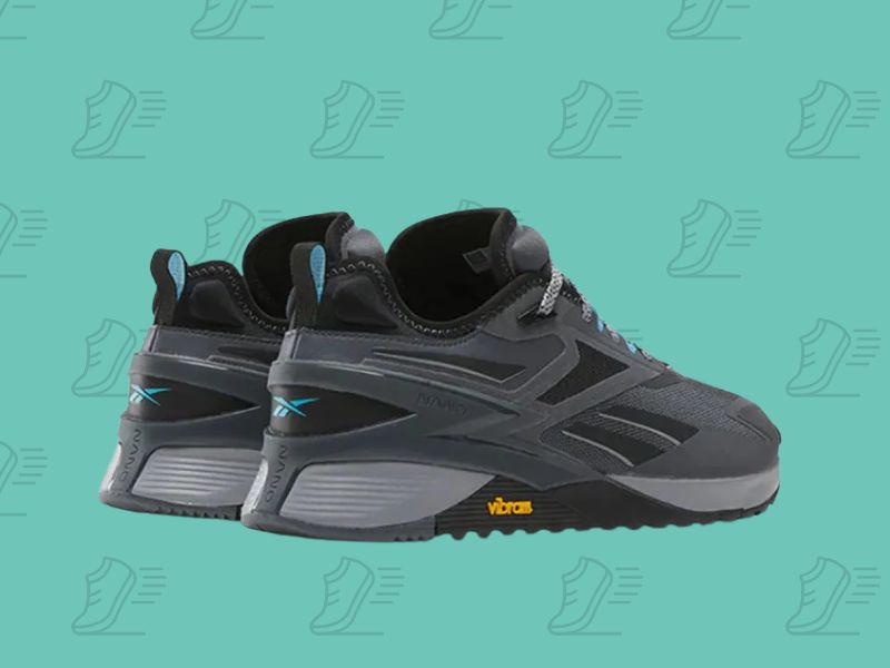 Reebok Nano X3 Adventure u crnoj boji sa Vibram đonom – izdržljive patike za treninge na otvorenom i u zatvorenom prostoru.